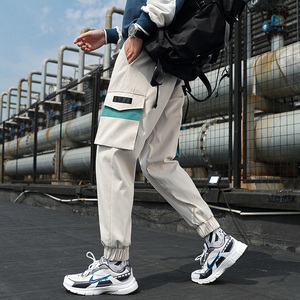 2021秋季新款工装休闲裤男潮流时尚束脚裤XZ313B-1-K002-P32图片