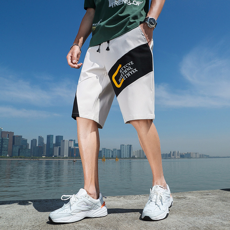 夏季男士休闲短裤时尚潮流薄款五分裤XZ313B-1-DK6080-P20,男装休闲裤,星座310B-3