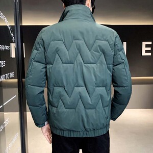 主推大货立领棉衣冬季青年休闲纯色棉服外套MY8608-P100图片