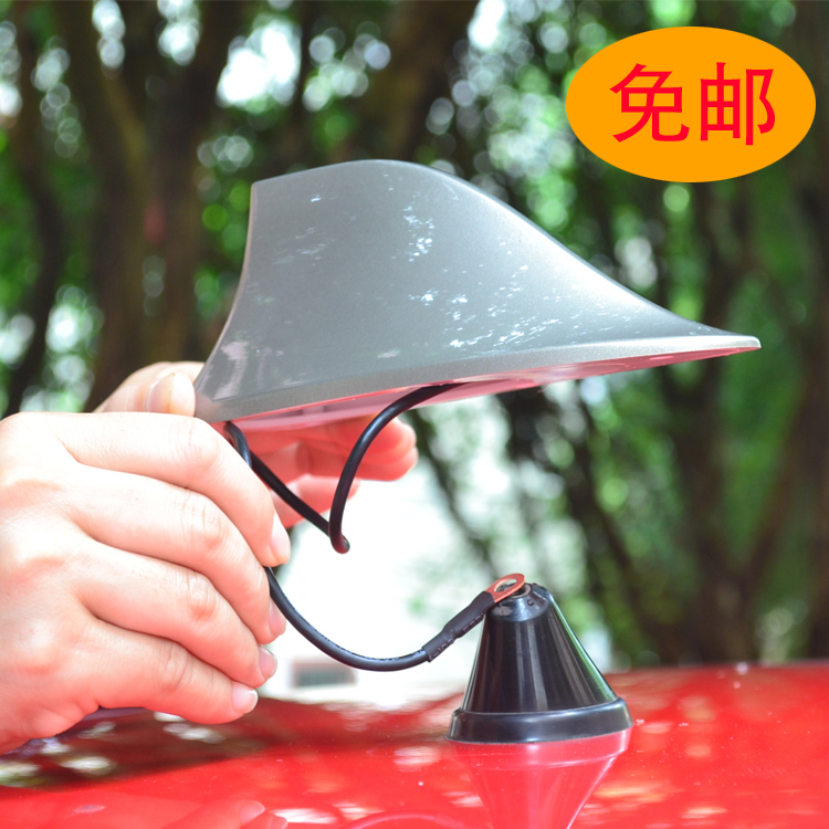 晶锐天线改装鲨鱼尾内置收音机线
