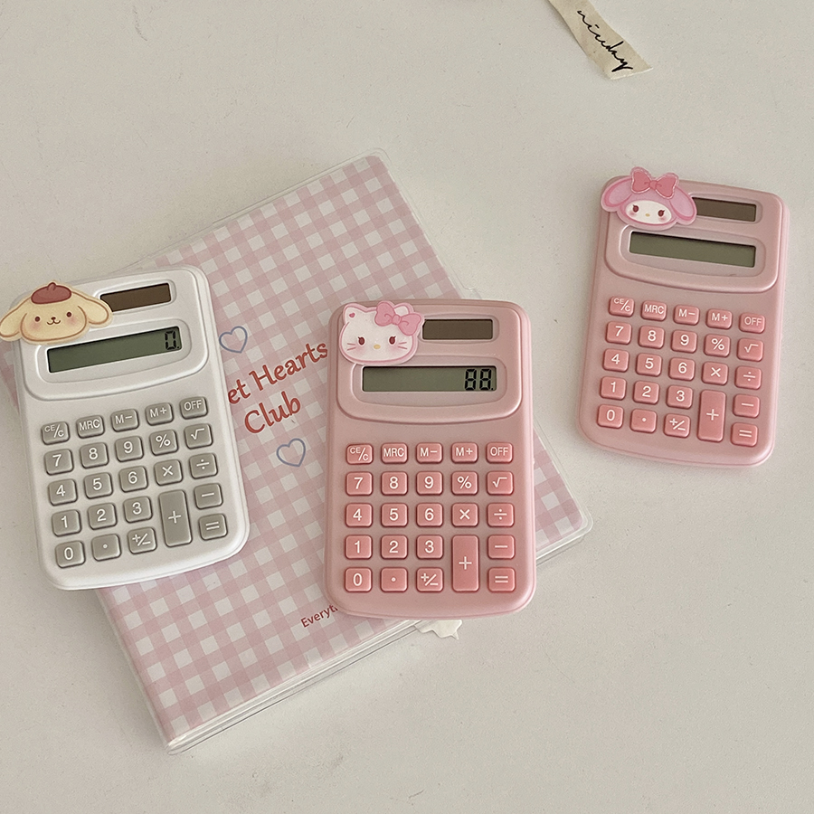 掌上迷你卡通可爱计算器