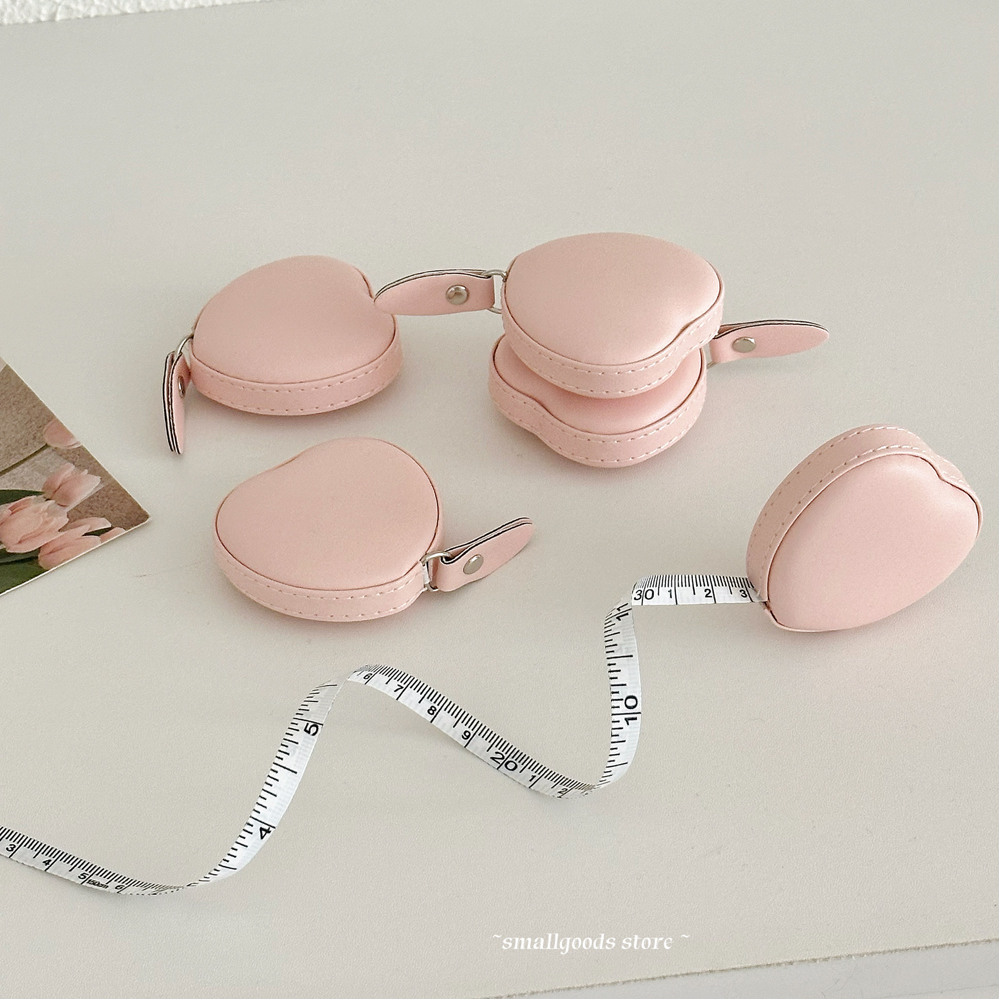 可爱爱心自动迷你卷尺1.5米测量三围胸围腰围量衣皮尺测身高软尺,居家布艺,尺子,淘宝优惠券,粉丝福利购,淘宝优惠卷