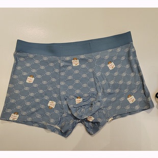 卡莎豹2025新款男士内裤无痕透气抗菌裆平角裤四角短裤4条包邮
