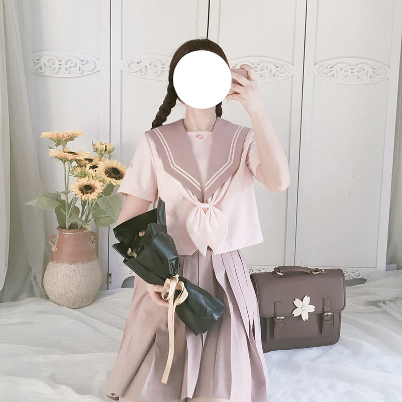 jk珠珠家八重樱温柔大小姐水手服图片