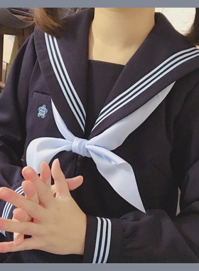 多色JK三角巾日系JK制服水手服领巾校供感领结学生校服搭配蝴蝶结