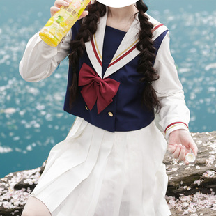珠珠家白雪姬原创jk水手服长袖正版JK制服中间服春秋日系学生校服