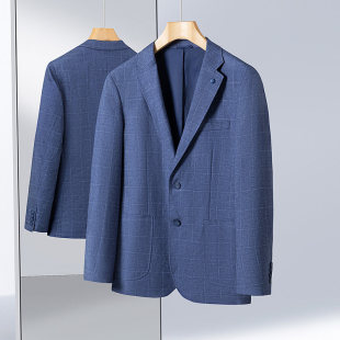 上衣韩版 商务休闲修身 通勤便西外套 西服休闲单西新款 中青年男士