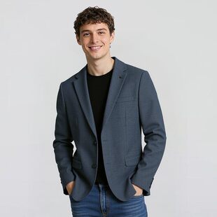 舒适男单西外套男士 撤标撤柜 款 四季 西服男弹力挺括 轻便挺括