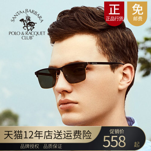 偏光时尚风眉线框太阳镜