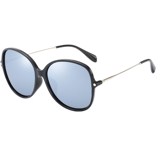 花雨伞太阳镜女潮韩版潮复古原宿风圆脸个性驾驶近视墨镜AP11718