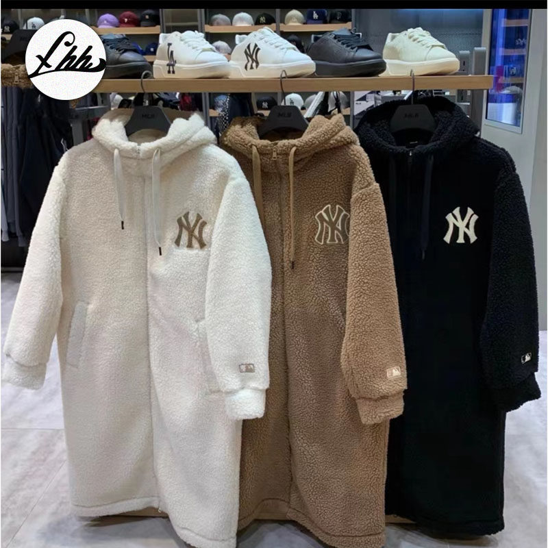 MLB小慧慧韩国羊羔毛摇粒绒外套