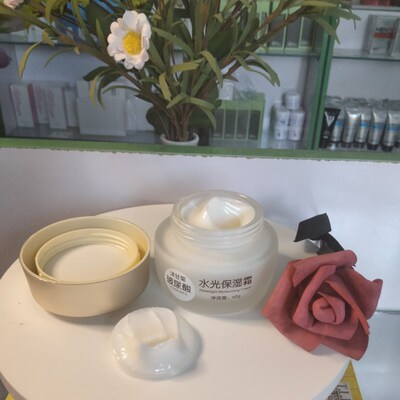 买2送1T.L.BAI玻尿酸洋甘菊水光保湿霜60g锁水补水女士学生