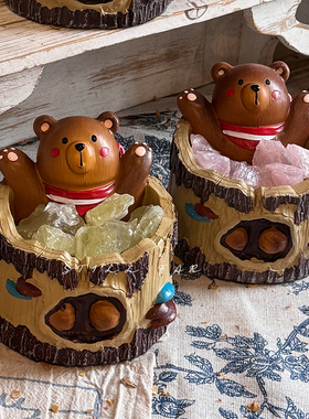 STILL【抱抱熊】无火扩香石香薰精油伴手礼家用室内持久生日礼物