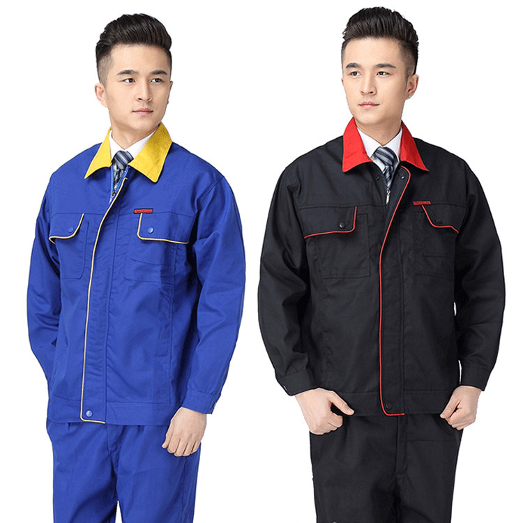 秋冬套装汽修工厂车间劳保服定制