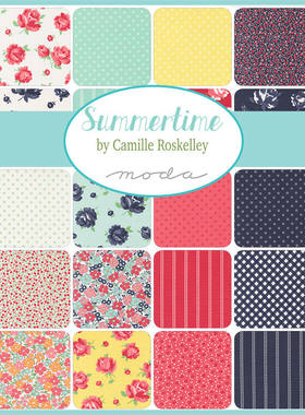 MODA 绝版样布 55320 Summertime 40色样布