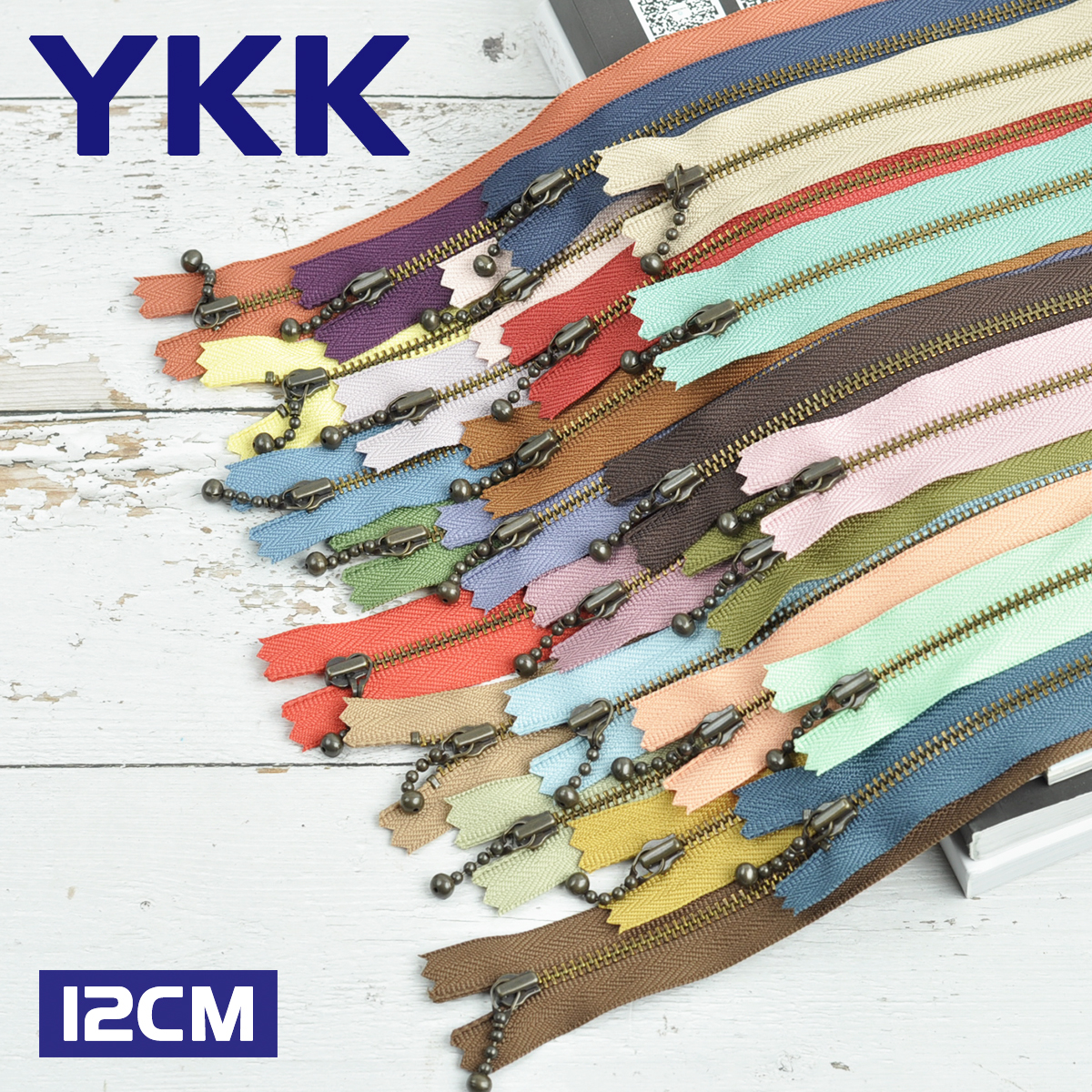 12cm/51色 3号正品YKK青古铜拉链/水滴头/手工布艺DIY辅料配件