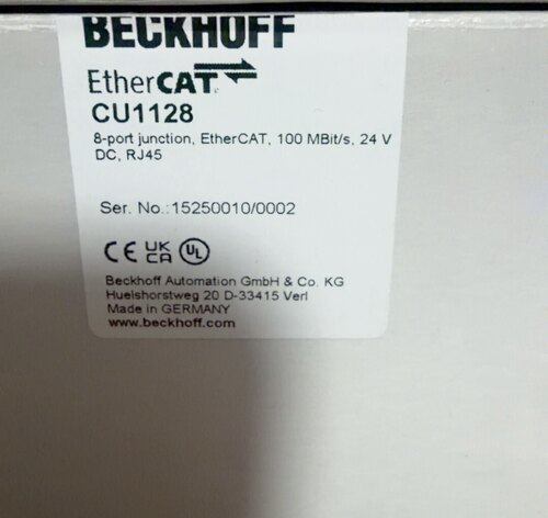 全新原装正品倍福CU1128 8口EtherCAT交换机，德国进口，现货