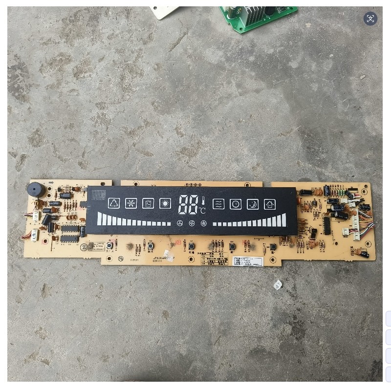 适用志高空调配件柜机控制面板 显示板ZLAB-38-C3D1 LM638aX002-Z