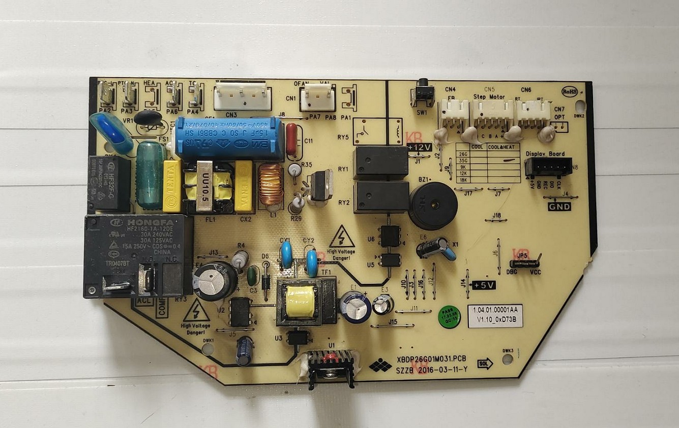 适用扬子空调电脑板主板控制板XBDP26G01M031.PCB链接款冷暖