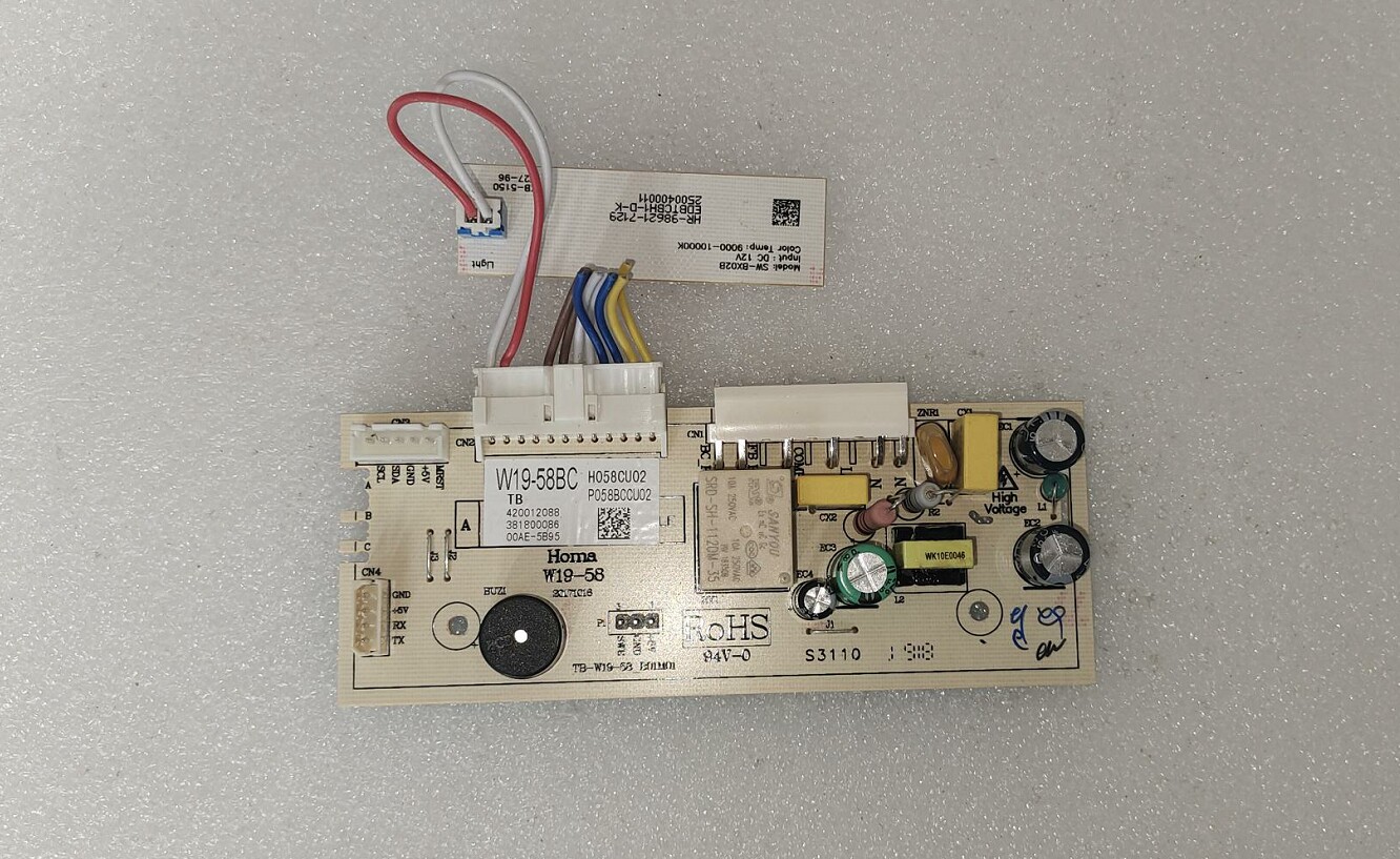 适用TCL冰箱BCD-398KPZ50电脑板主板W19-58BC P058BCCU02