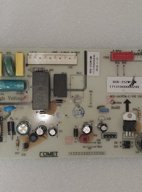 适用美的冰箱电脑板BCD-252WTQM主板控制板17131000000249