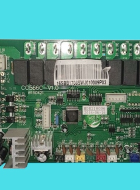 适用空气能电脑板主板CC566C-V1.0控制板W180225
