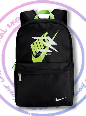 NIKE耐克 男女学生印花大容量聚酯纤维书包双肩包NY2413022GS-001