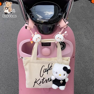 电动车前置通用挂钩免打孔自行车电瓶车摩托车可爱旋转承重挂物钩