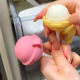 新款棒棒糖冰球雪糕模具冰格冷冻格食品级家用棒冰冰箱冰淇淋