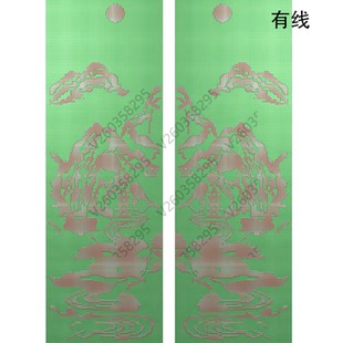 防爆门精雕图 铝雕门 灰度图 铜铝 底纹纹理 雕刻图JDP 5.21