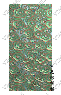 祥云纹理精雕图  云纹灰度图 可拼接 stl  底纹 雕刻图 JDP5.21