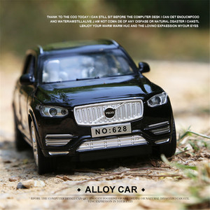 汽车模型沃尔沃xc90合金suv