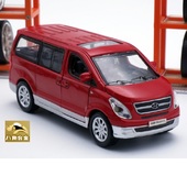 现代Hyundai追击星STAREX辉翼合金小汽车模型儿童回力玩具