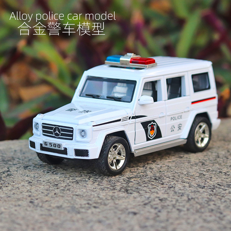 奔驰模型儿童玩具回力汽车合金车
