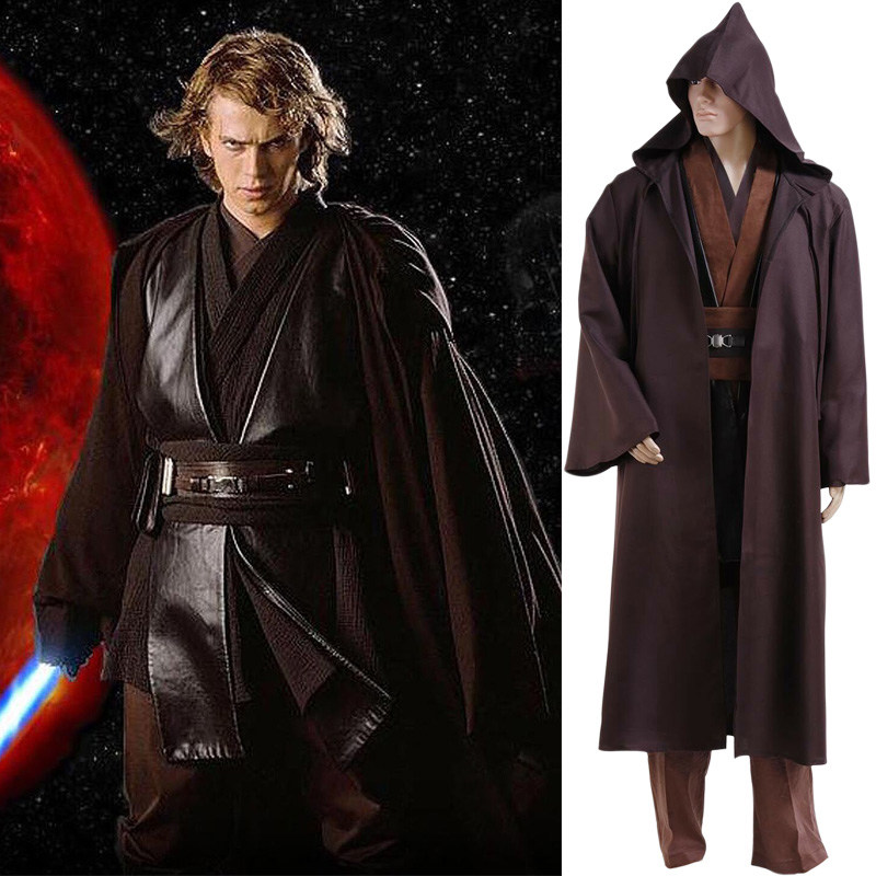 Star Wars星球大战前传3 cos服绝地武士 阿纳金cosplay服装男女全