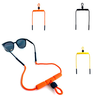 水上运动浮力眼镜绳防沉防掉漂浮挂绳可调节固定眼镜游泳浮潜挂绳