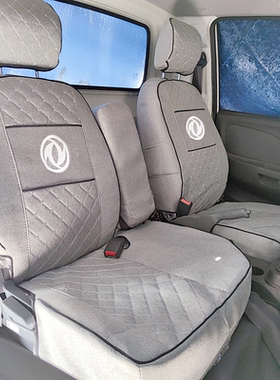 东风途逸T5Q T3小霸王W17Q W15 W08 W18微卡多利卡D6货车座套黑色