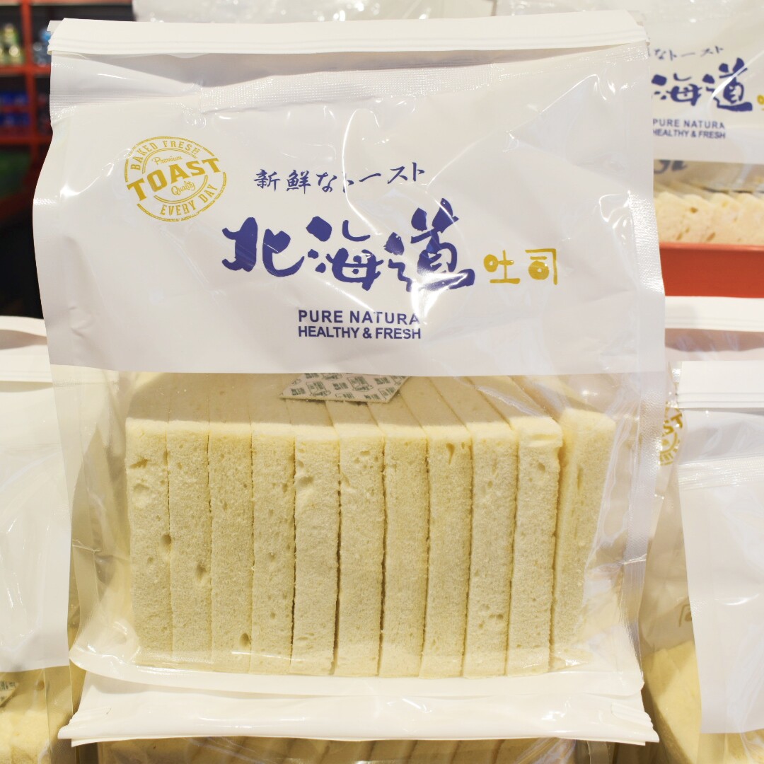 不二情书北海道 无边吐司 早餐面包零食袋装包装常温食品三明治
