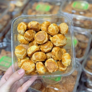 曼兹集鲜口口酥核桃味盒装包装传统中式糕点办公室早餐零食平价