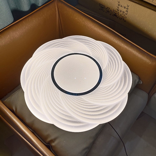 led吸顶灯圆形主卧室灯现代简约客厅灯房间阳台过道厨房餐厅灯具