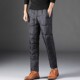 中老年羽绒裤 冬 棉裤 男士 加厚保暖高腰内外穿宽松鸭绒内胆爸爸大码