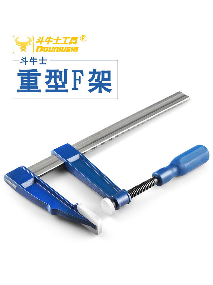 Matador f clamp деревообрабатывающий зажим F-типа Фиксирующий зажим быстрый деревообрабатывающий зажим зажим для камня и дерева f-зажим держатель f-зажима Изображение 1