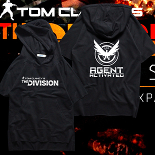 全境封锁短袖T恤卫衣夏季游戏周边青少年开衫衣服The Division