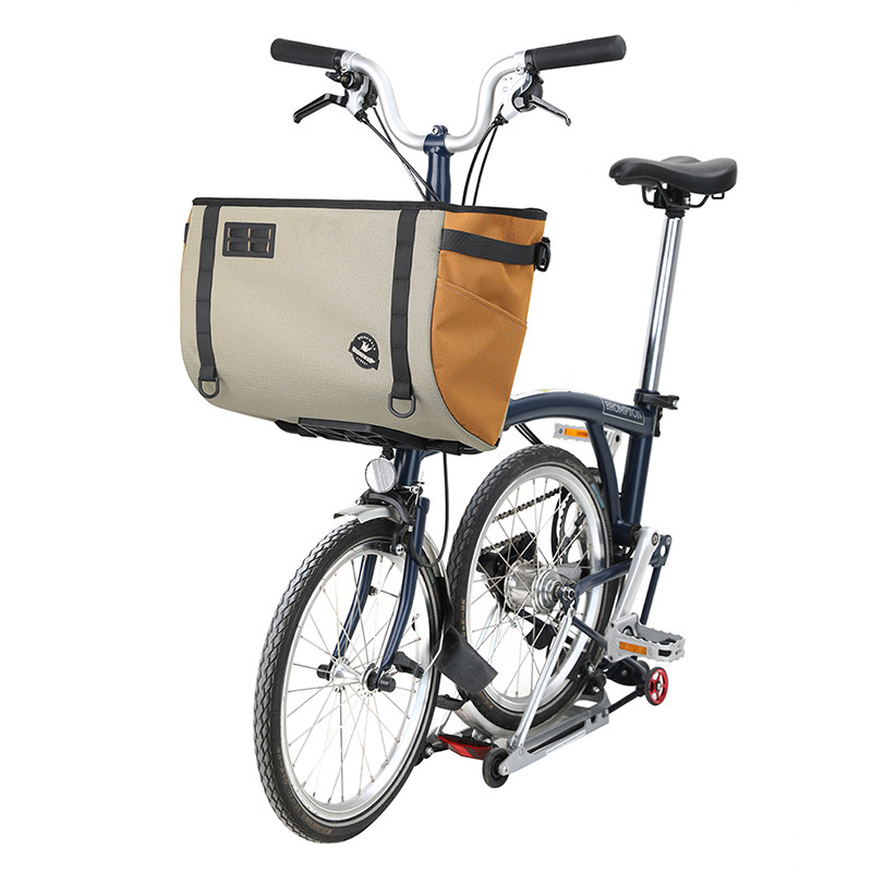 犀牛自行车包小布折叠车收纳包骑行包前置挂包车头车筐大行猪鼻包