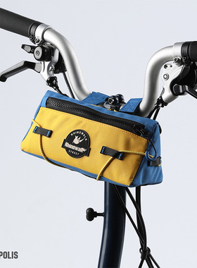 犀牛漫步小布车头包折叠自行车把包城市骑行波利斯系列BCT0202