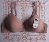 薄模A杯光面U型托胸定型文胸无钢圈女士内衣净色薄款 宜岱梦 222