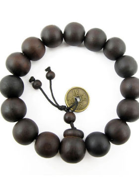 厂家供应黑桃木平安手珠手链手饰手串直播活动礼品赠品