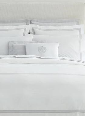 意大利进口SFERRA2520床上用品，现代简约酒店款床品，长绒棉被套