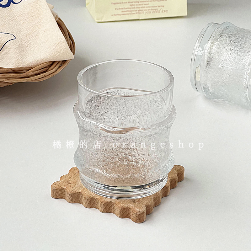 ins日式挂冰玻璃杯家用威士忌杯