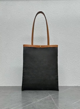 2026新款soft shopper小号竖版水桶包女士托特包印花单肩包